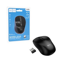 Rato Sem Fio Hoco GM41 Exciting Business Dual-Mode 2,4Ghz Preto